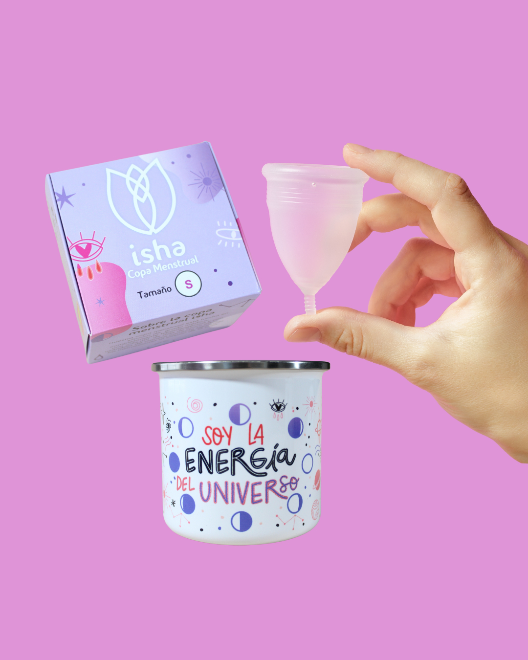 KIT COPA MENSTRUAL + OLLITA UNIVERSO