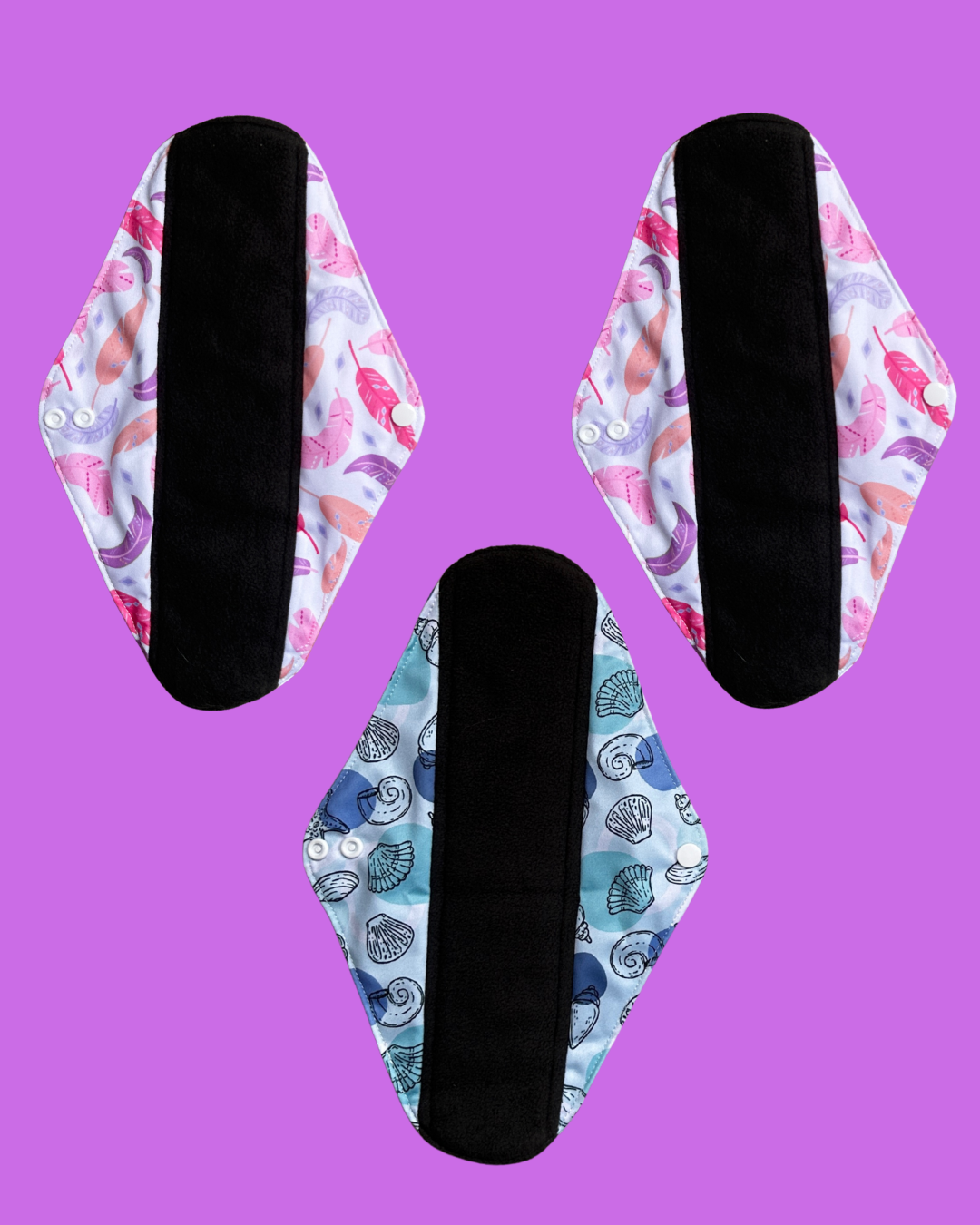 TOALLAS MENSTRUALES - Pack x 3 Flujo MEGA ABUNDANTE