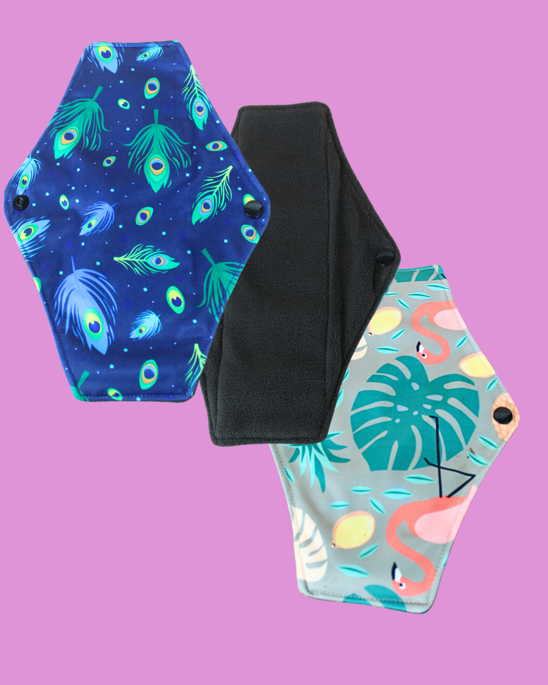 TOALLAS MENSTRUALES - Pack x 3 Flujo Abundante