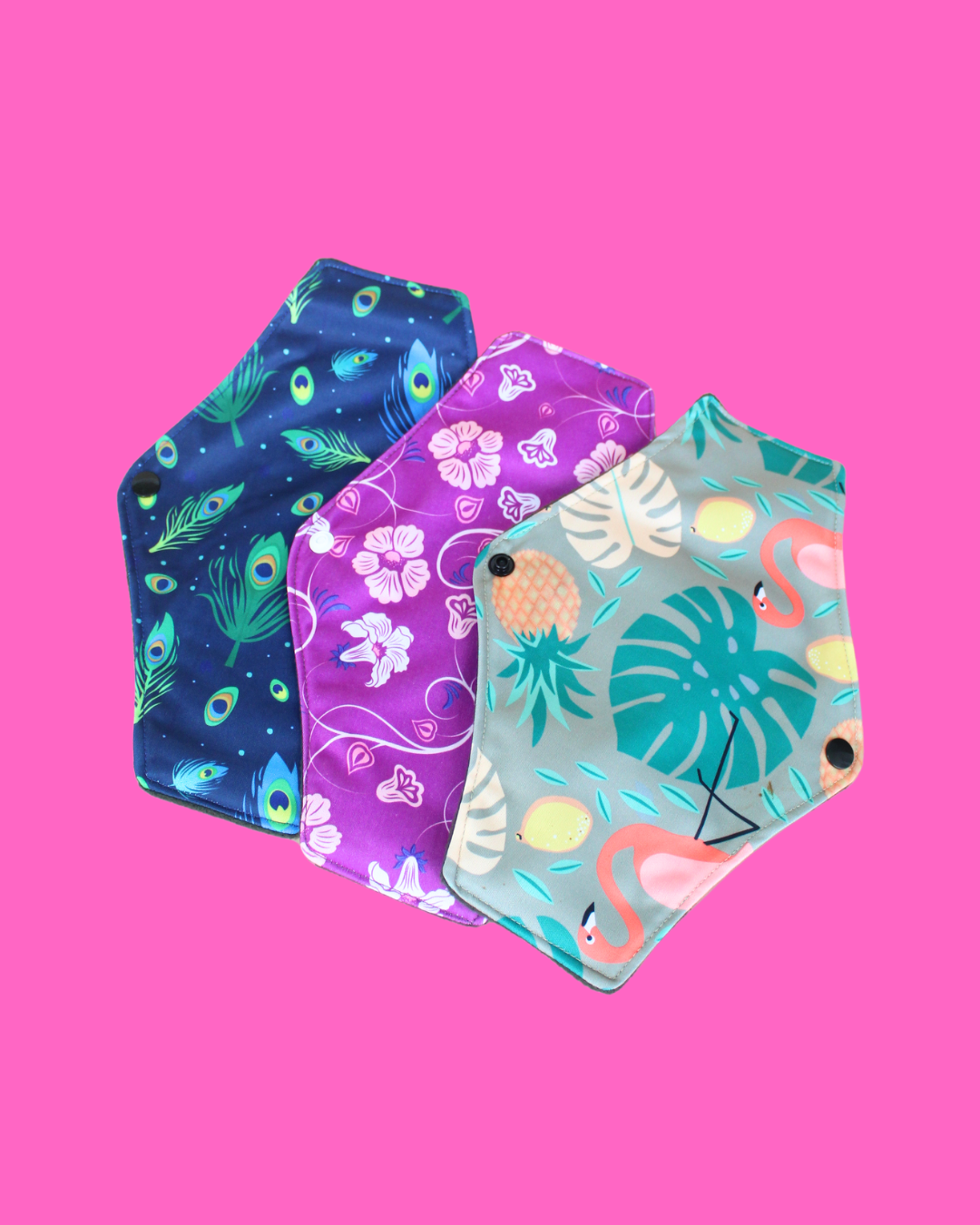 TOALLAS MENSTRUALES - Pack x 3 Flujo Abundante