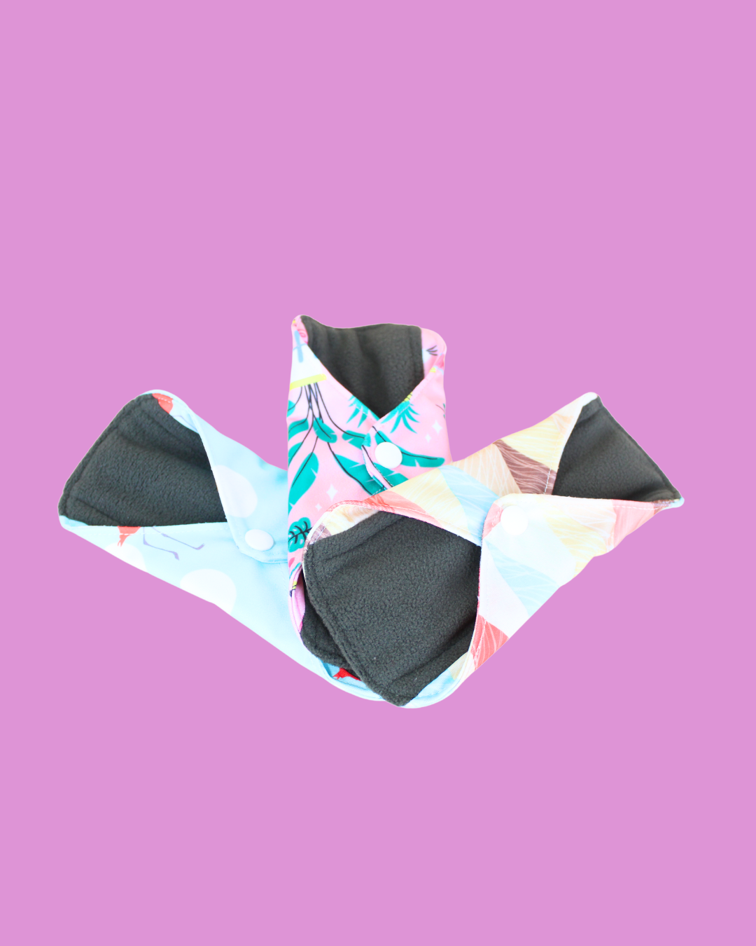 TOALLAS MENSTRUALES - Pack x 3 Flujo Medio