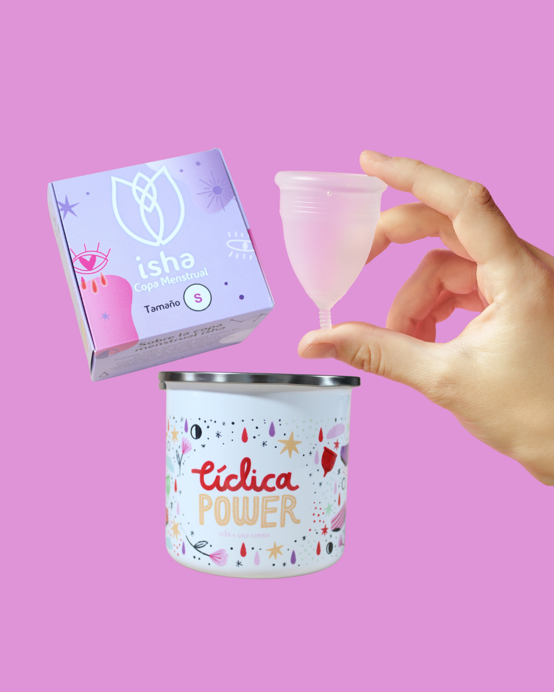 KIT COPA MENSTRUAL + CÍCLICA POWER