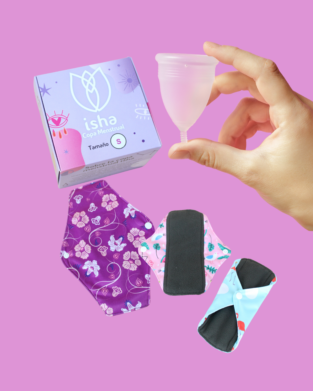 Kit de Gestión Menstrual Copa + Toallas