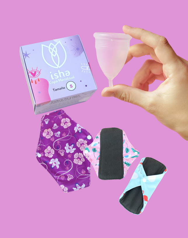 Kit de Gestión Menstrual Copa + Toallas