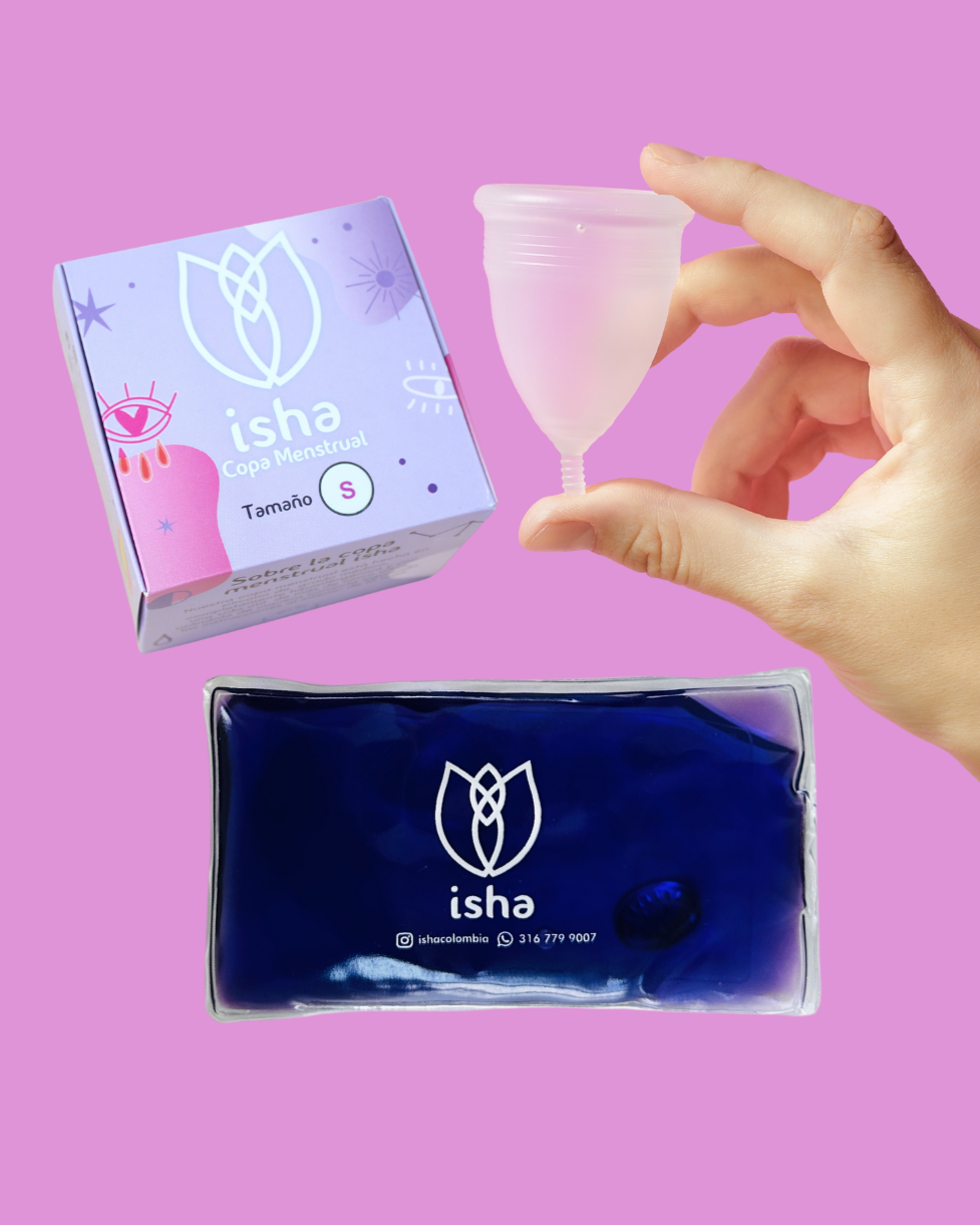 KIT COPA MENSTRUAL + BOLSA TÉRMICA PARA CÓLICOS