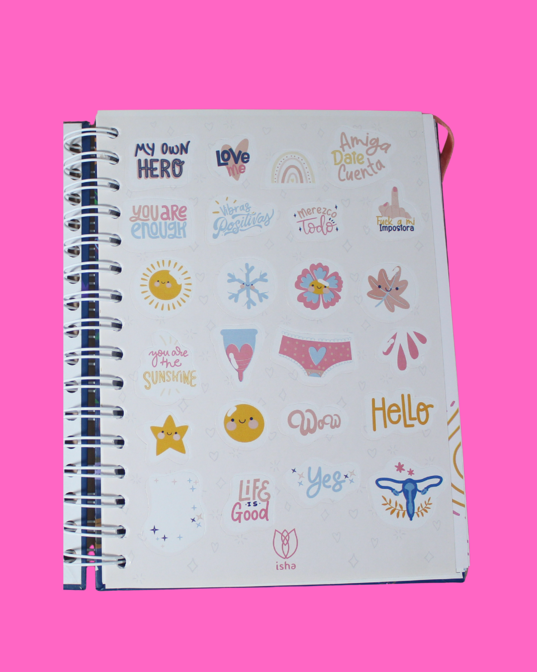 PLANNER  CICLO MENSTRUAL - ESTACIONES